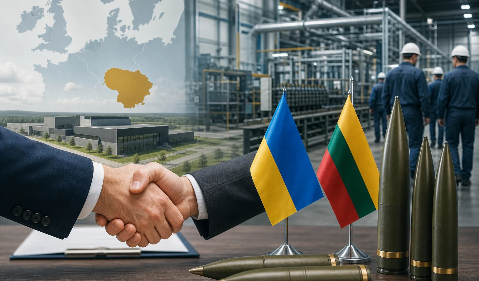 Ilustracja do artykułu: Ukraińska firma DEMZ zbuduje na Litwie fabrykę amunicji, powstanie 450 miejsc pracy