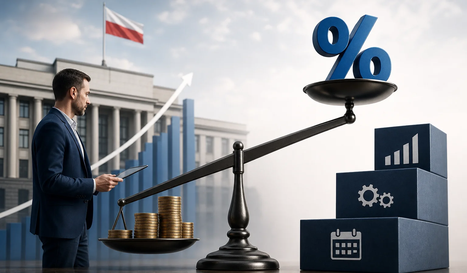 Ilustracja do artykułu: Rząd wprowadza wyższą stawkę ryczałtu dla przedsiębiorców z przychodami powyżej 300 tys. euro