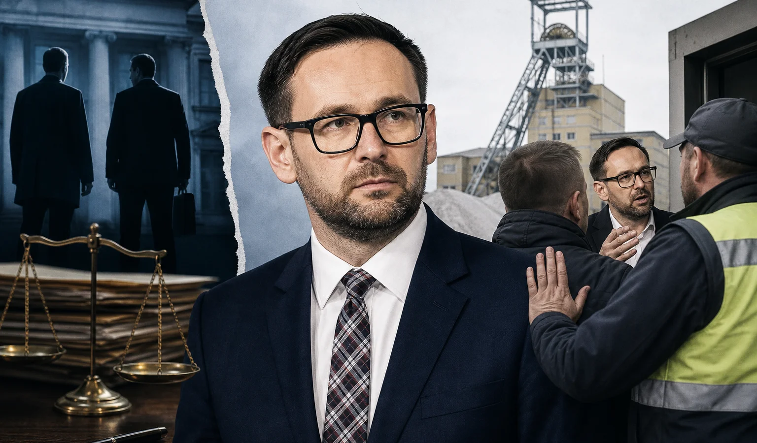 Ilustracja do artykułu: Dwa śledztwa w sprawie incydentu z udziałem europosła Daniela Obajtka w kopalni Solino