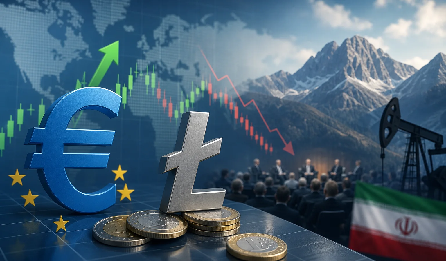 Ilustracja do artykułu: Stabilizacja kursu euro i lekkie osłabienie złotego na początku tygodnia