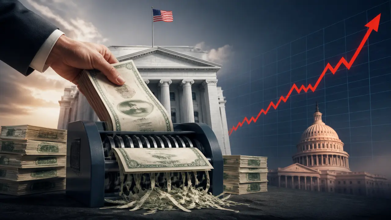 Ilustracja do artykułu: Rząd USA zwiększa wykupy obligacji, ale długoterminowe rentowności pozostają wysokie