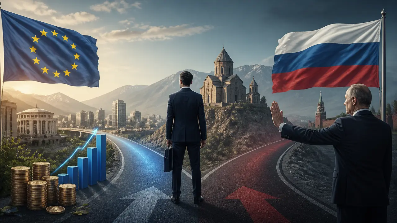 Ilustracja do artykułu: Armenia zbliża się do Unii Europejskiej, Kreml domaga się referendum