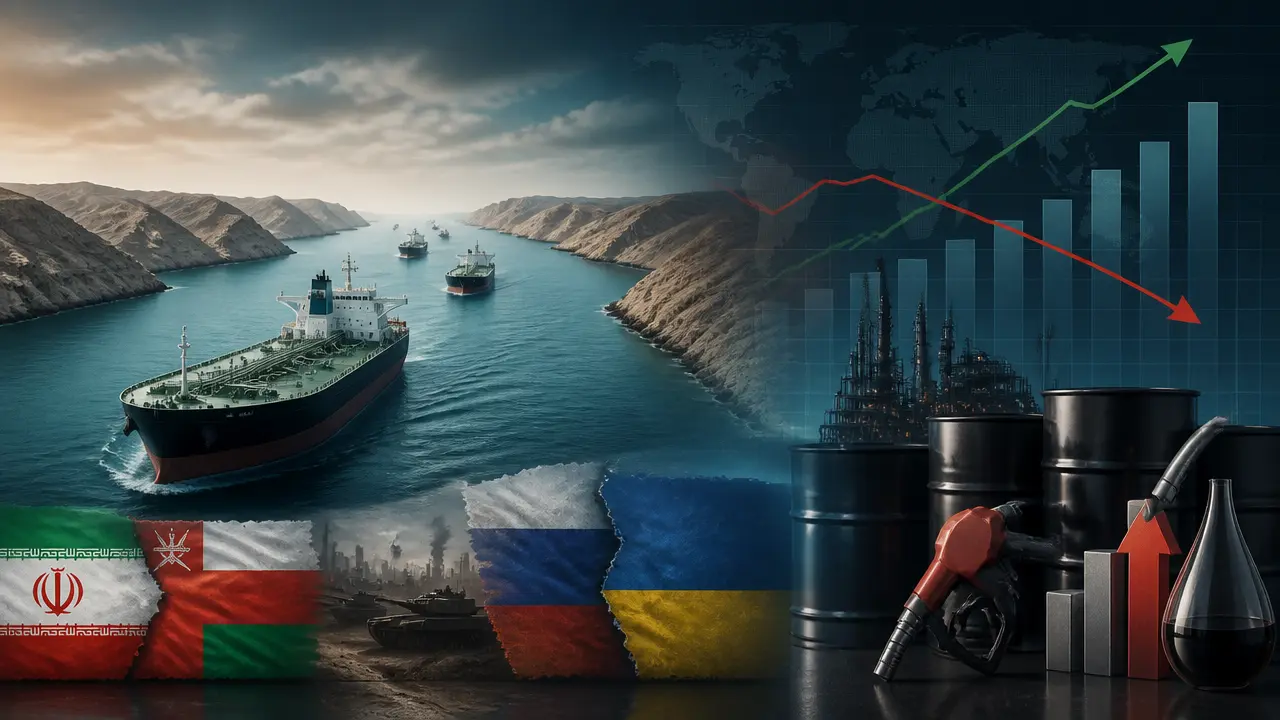 Ilustracja do artykułu: Ruch tankowców w Cieśninie Hormuz spada mimo wzrostu przepływu ropy naftowej