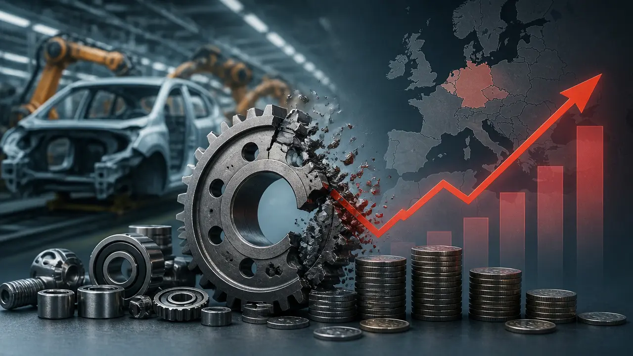 Ilustracja do artykułu: Produkcja części motoryzacyjnych w Polsce z rosnącymi zaległościami finansowymi