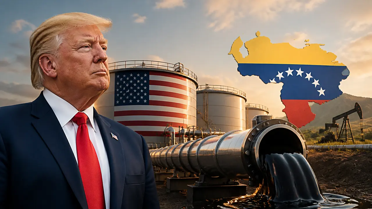 Ilustracja do artykułu: Trump zapowiada uzupełnienie amerykańskich rezerw strategicznych wenezuelską ropą