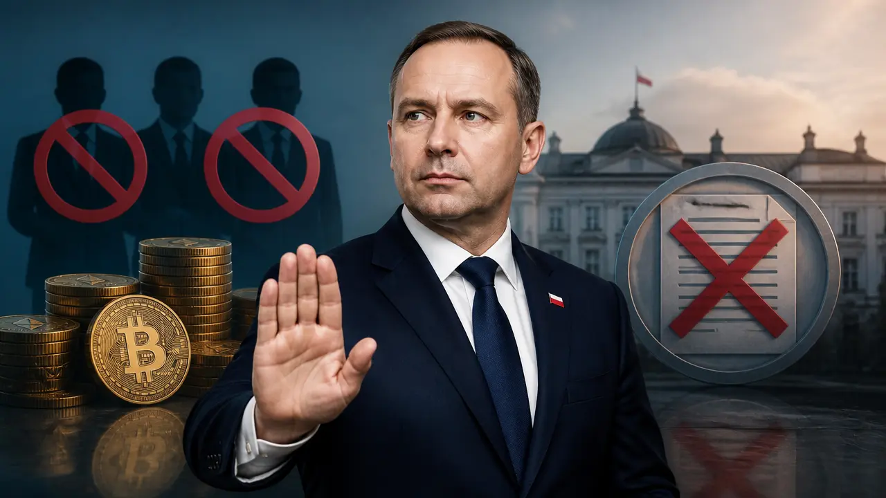 Ilustracja do artykułu: Prezydent Nawrocki o aferze Zondacrypto: brak kontaktów z Przemysławem Kralem i stanowisko wobec ustawy o rynku kryptoaktywów