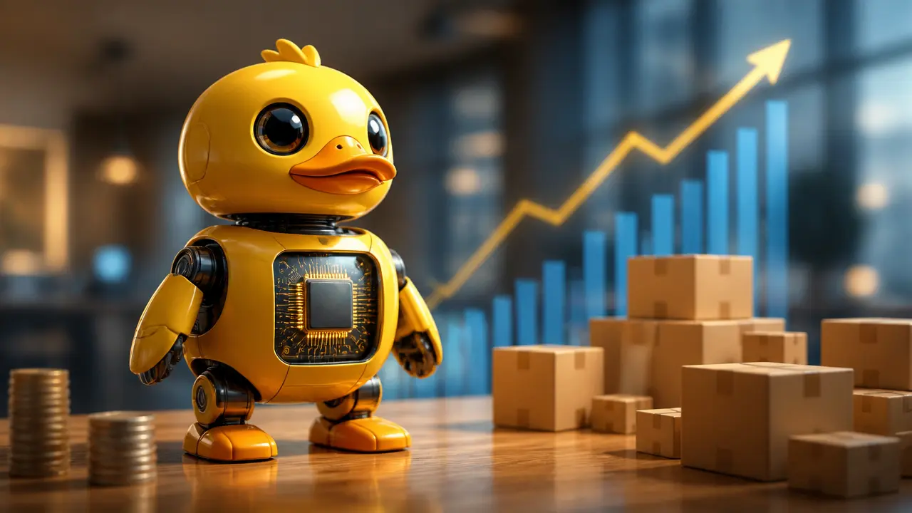 Ilustracja do artykułu: Microduck – nowy robot osobisty z chipem Rockchip sprzedaje się szybko