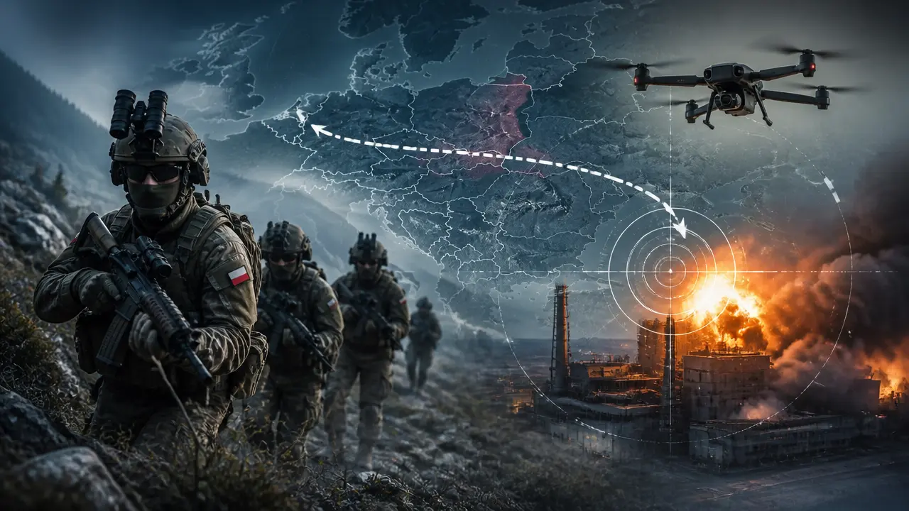 Ilustracja do artykułu: Polskie siły specjalne uczestniczą w amerykańskich ćwiczeniach wojskowych inspirowanych konfliktem na Ukrainie