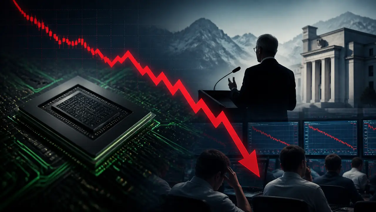 Ilustracja do artykułu: Spadek akcji Nvidia po świetnym kwartale – wpływ wypowiedzi Fed i rynkowych nastrojów