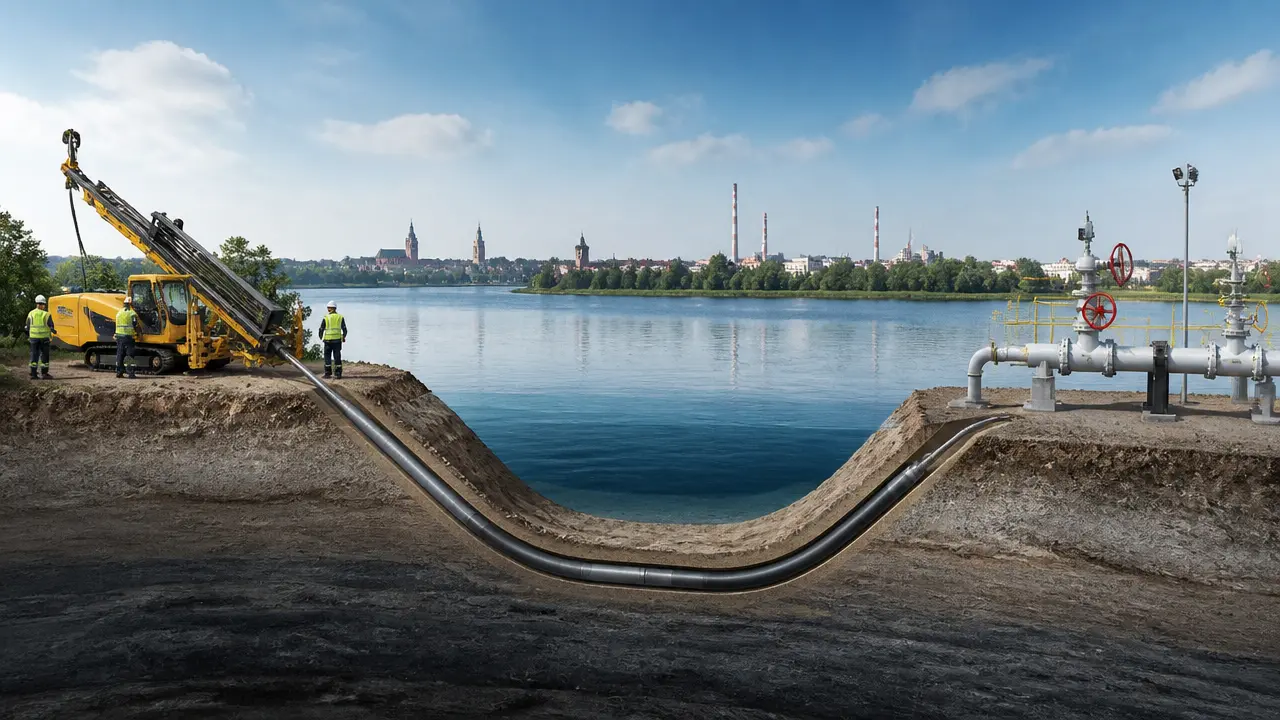 Ilustracja do artykułu: PERN inwestuje 140 mln zł w modernizację przewiertów pod Wisłą dla bezpieczeństwa przesyłu ropy