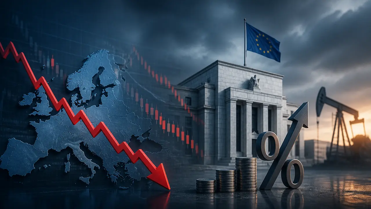 Ilustracja do artykułu: Europejskie giełdy pod presją inflacji i rosnących rentowności obligacji