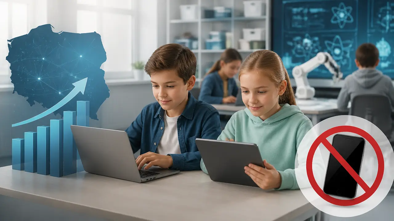 Ilustracja do artykułu: Nowa podstawa programowa i sprzęt AI w polskich szkołach od 2026 roku