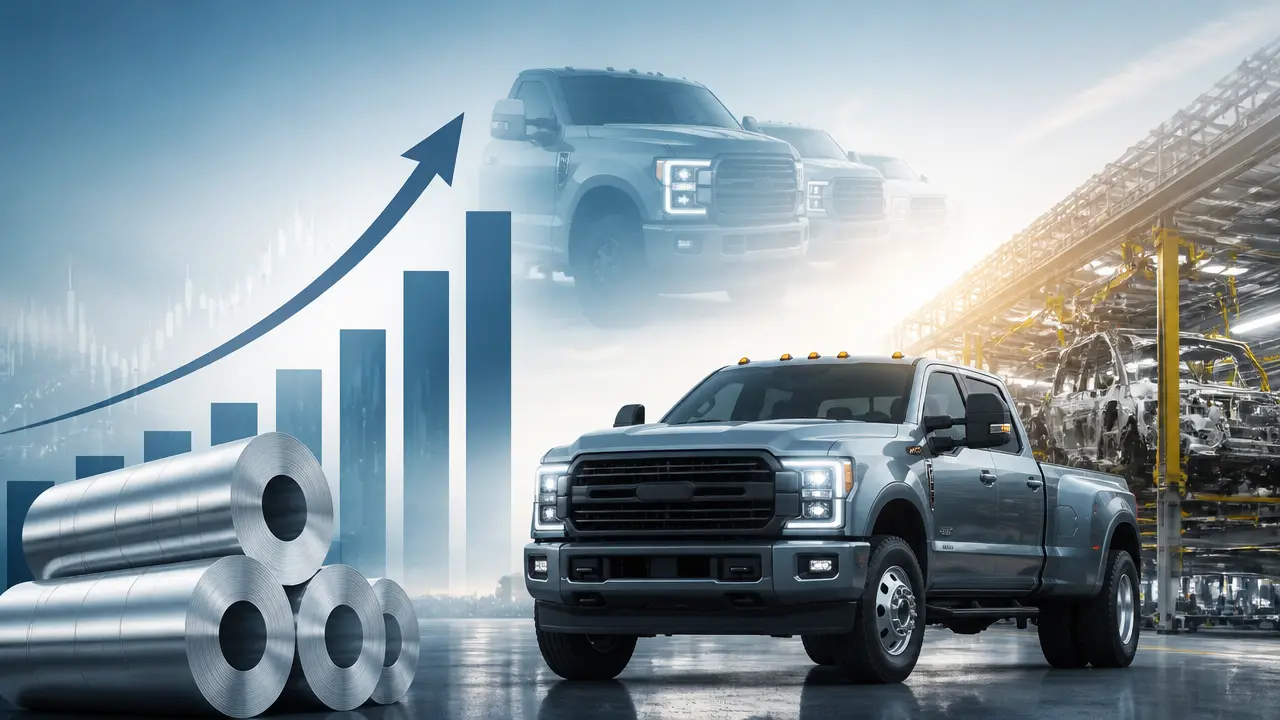 Ilustracja do artykułu: Ford poprawia wyniki dzięki premium mix, odzyskowi aluminium i nowej ofercie Super Duty na 2027 rok