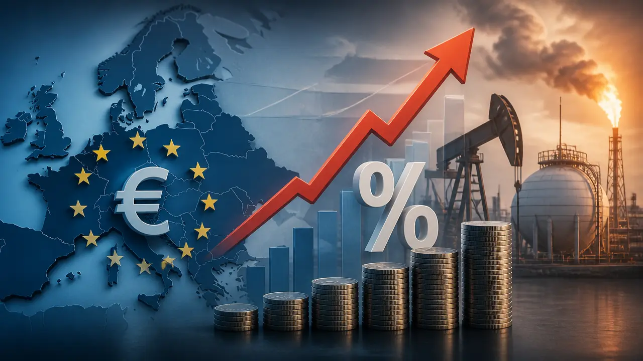 Ilustracja do artykułu: Inflacja w strefie euro przekracza 3%, co może skutkować podwyżkami stóp procentowych przez ECB