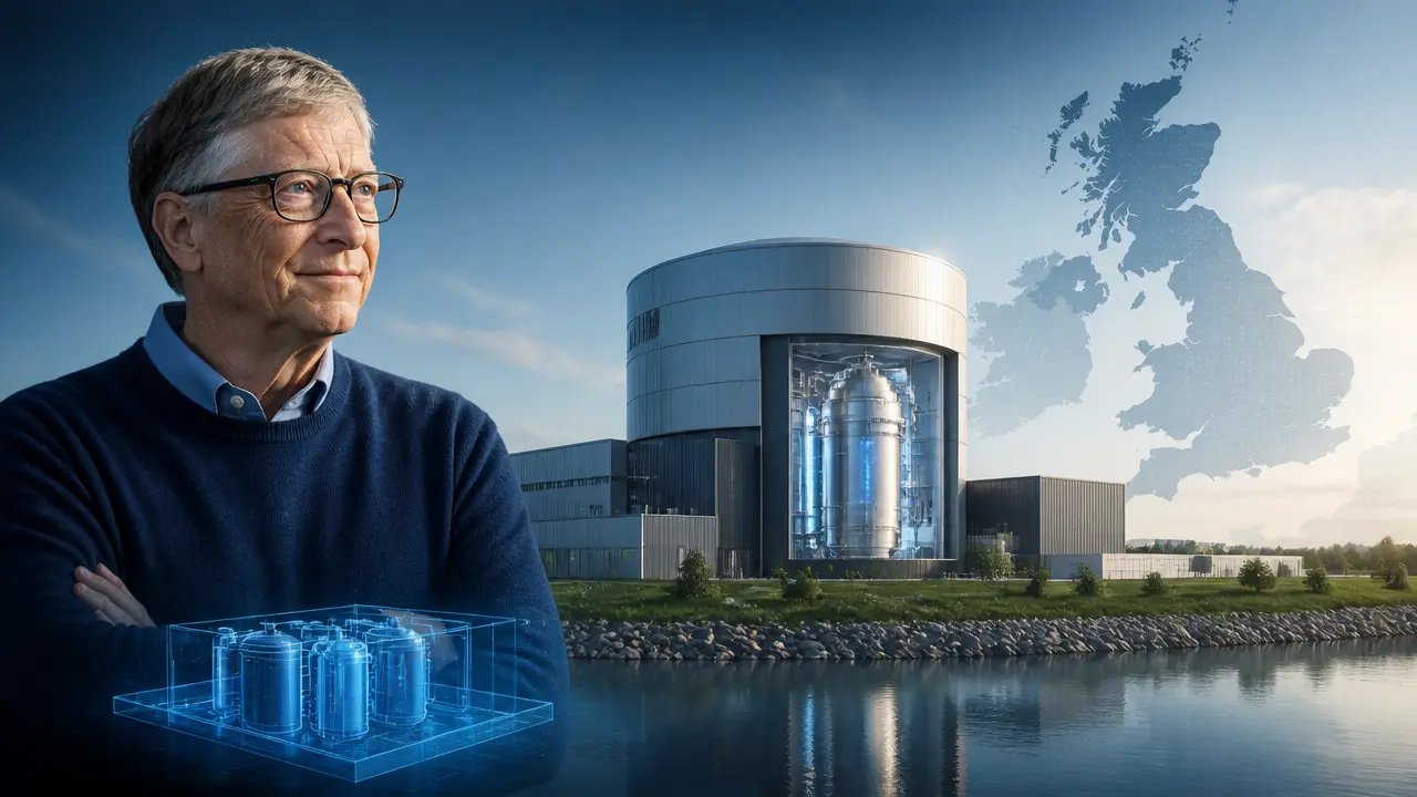 Ilustracja do artykułu: Firma Billa Gatesa planuje produkcję energii z reaktorów Natrium w Wielkiej Brytanii do 2034 roku
