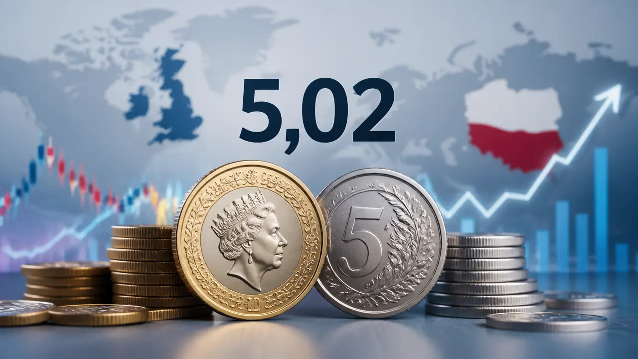 Ilustracja do artykułu: Kurs funta szterlinga wobec złotego na 8 września 2026 roku
