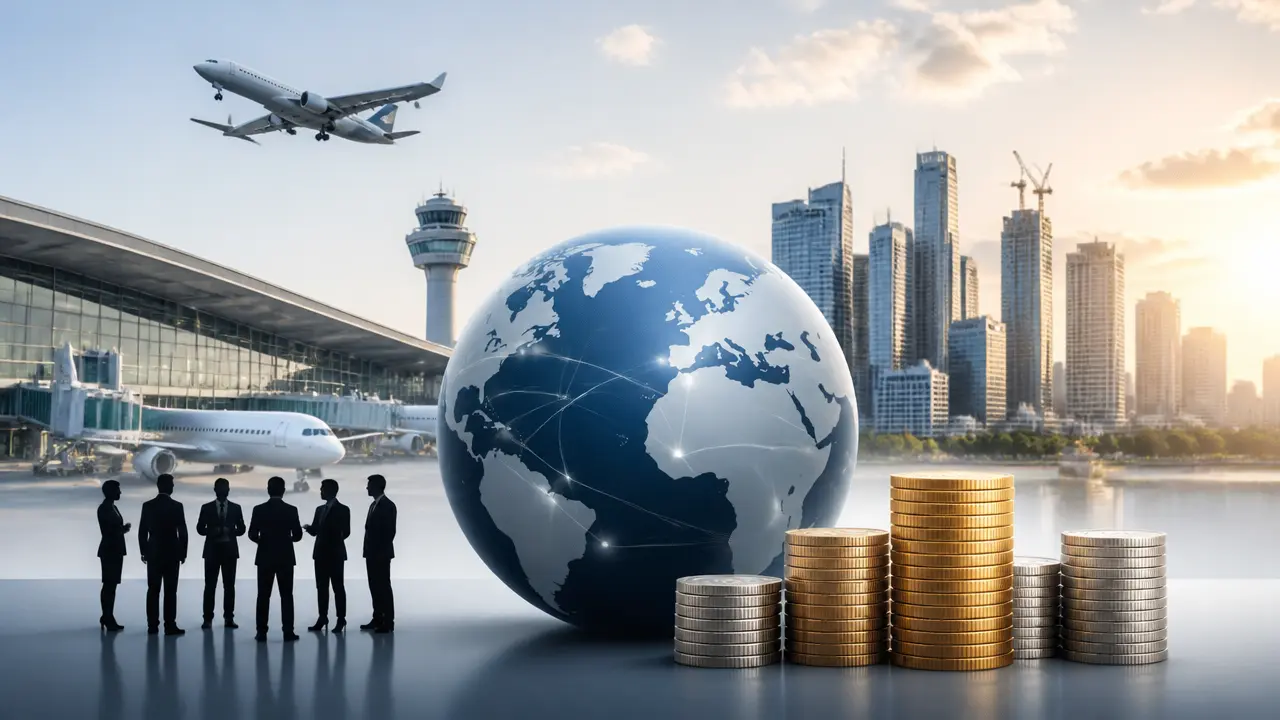 Ilustracja do artykułu: Adani Airport Holdings pozyskuje 1 mld USD od globalnych inwestorów
