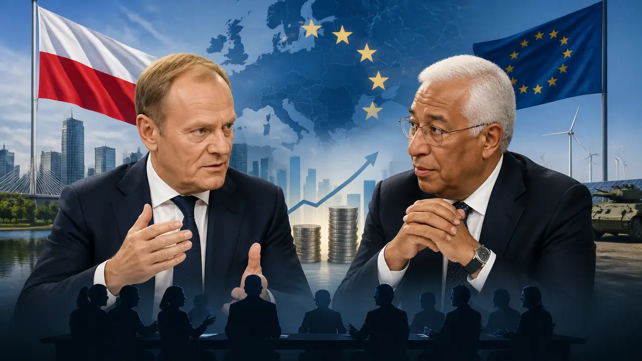 Ilustracja do artykułu: Donald Tusk o potrzebie większego budżetu UE dla Polski i Europy
