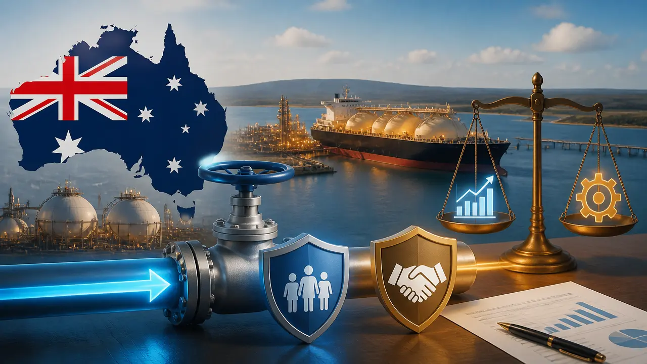 Ilustracja do artykułu: Australia wprowadza zmiany w przepisach dotyczących rezerw gazu dla rynku krajowego
