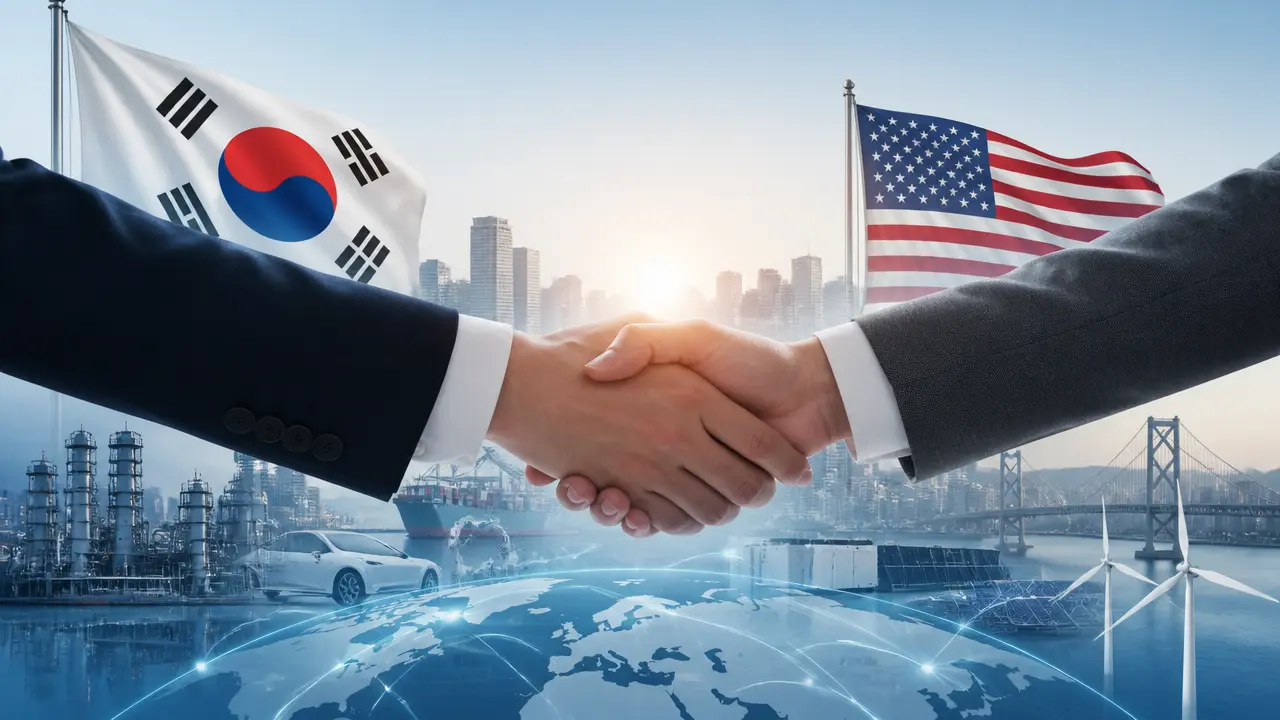 Ilustracja do artykułu: Rozmowy o inwestycjach Korei Południowej w USA: pierwsze projekty jako model współpracy