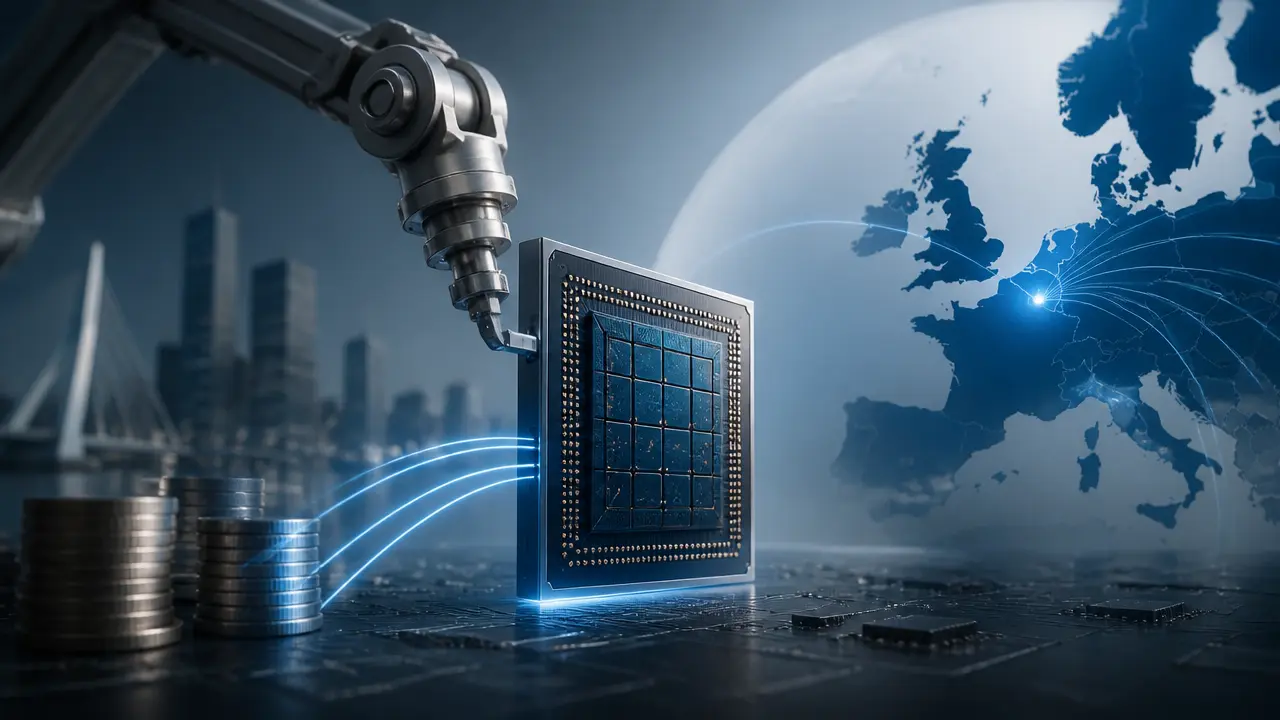 Ilustracja do artykułu: Samsung inwestuje 230 mln USD w holenderskiego konkurenta Nvidia na rynku chipów AI
