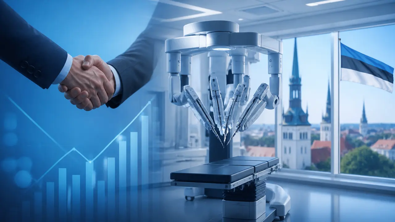 Ilustracja do artykułu: Synektik Baltic dostarczy pierwszy system da Vinci do Estonii za 9,4 mln euro