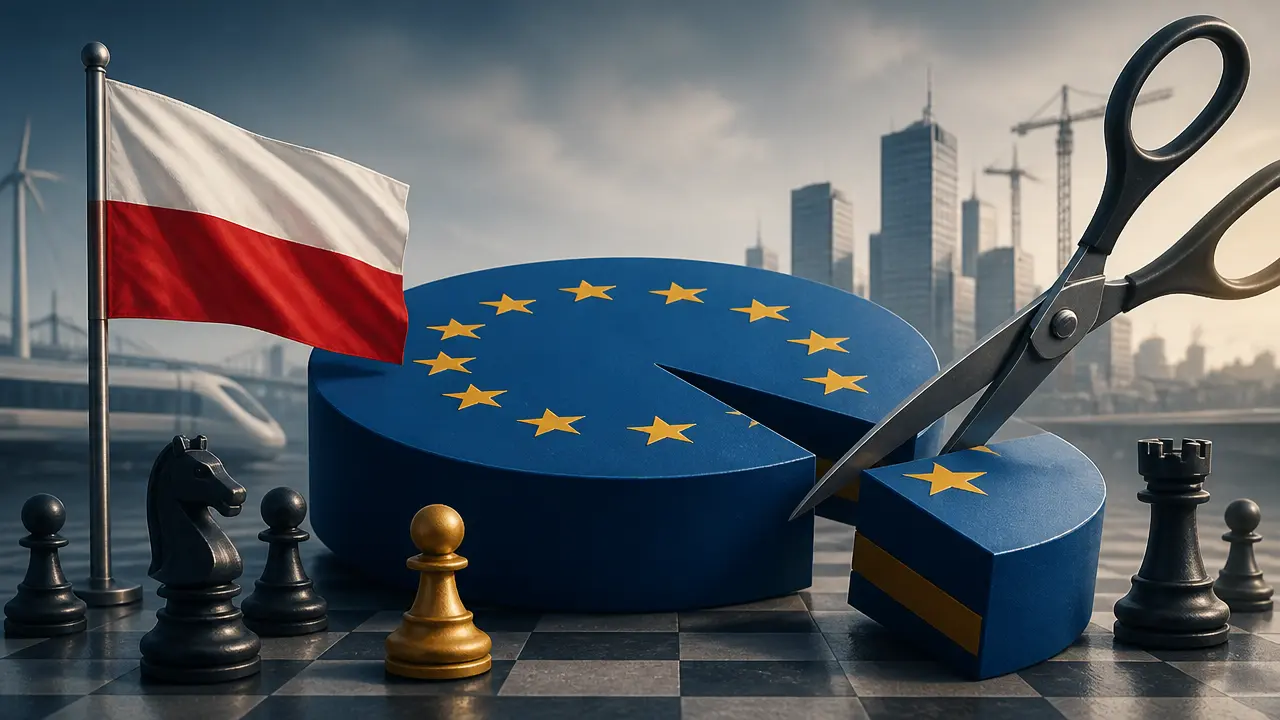 Ilustracja do artykułu: Polska walczy o utrzymanie unijnego budżetu, możliwe cięcia do 5 proc.
