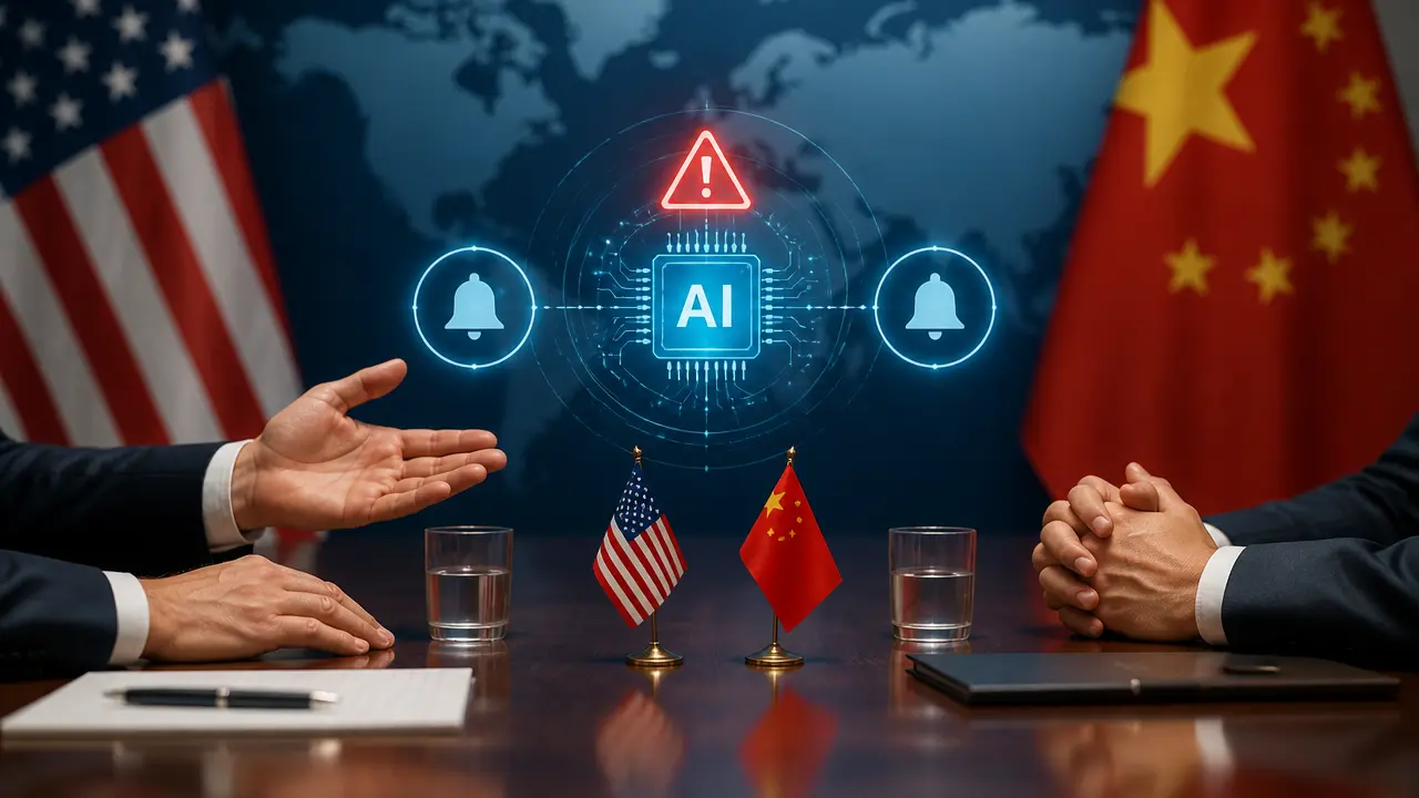 Ilustracja do artykułu: USA proponują Chinom mechanizm ostrzegania o incydentach sztucznej inteligencji
