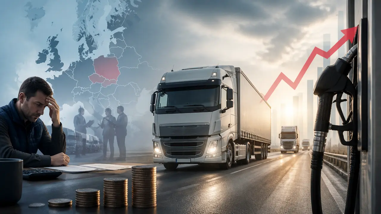 Ilustracja do artykułu: ZMPD apeluje o wsparcie dla branży transportu drogowego w obliczu wysokich cen paliw