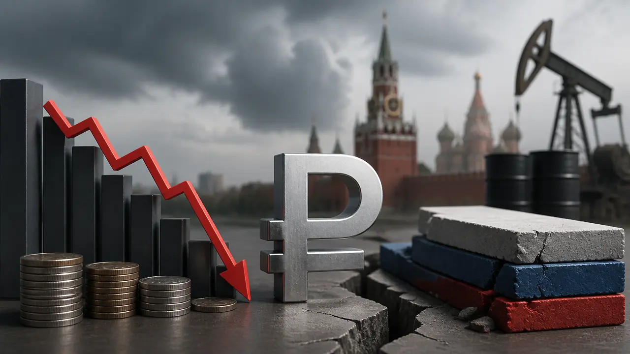 Ilustracja do artykułu: Deficyt budżetowy Rosji prawie dwukrotnie przekracza planowane wartości