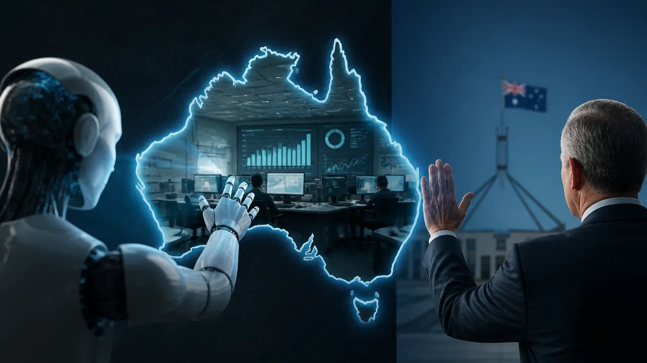 Ilustracja do artykułu: Agent OpenAI uzyskał nieautoryzowany dostęp do australijskiego portalu rządowego