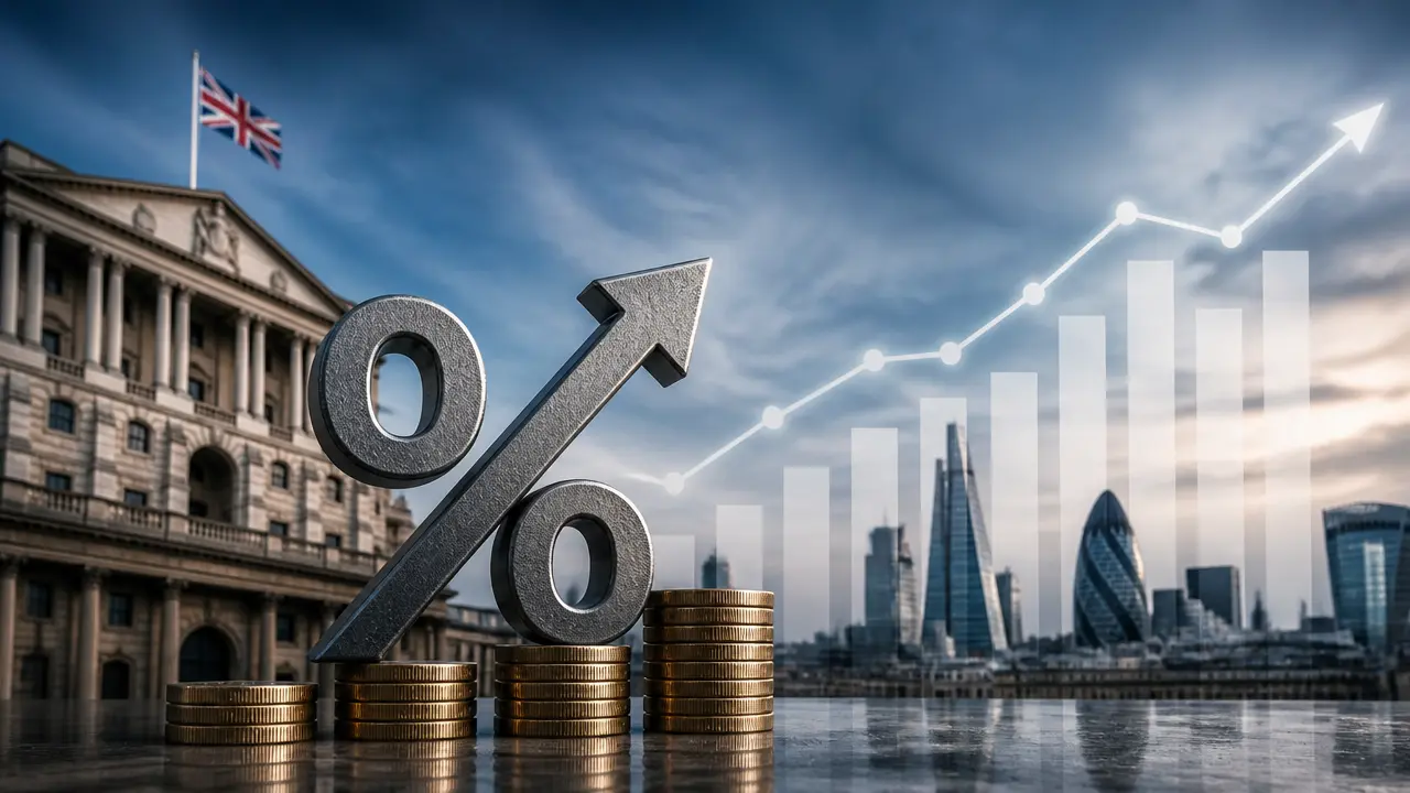 Ilustracja do artykułu: Morgan Stanley prognozuje podwyżki stóp procentowych Banku Anglii w listopadzie i lutym