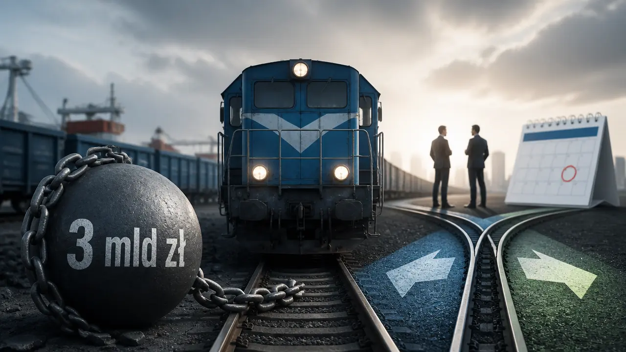 Ilustracja do artykułu: PKP Cargo walczy z długiem 3 mld zł i dwoma planami restrukturyzacji