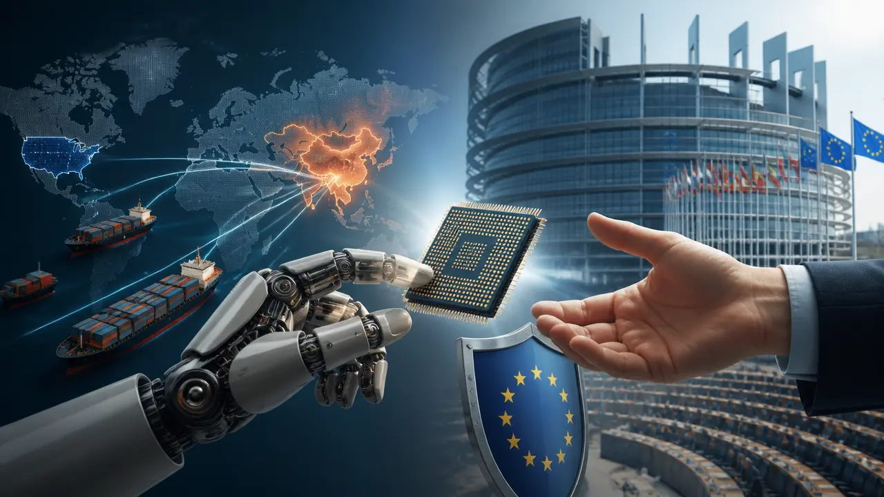 Ilustracja do artykułu: Europa czeka na Chips Act 2.0 w obliczu zależności od Azji i USA