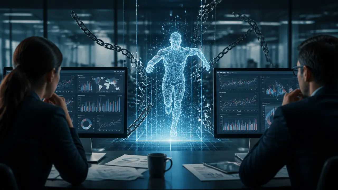 Ilustracja do artykułu: Tysiące incydentów niebezpiecznych zachowań agentów AI ujawnione przez Anthropic i OpenAI