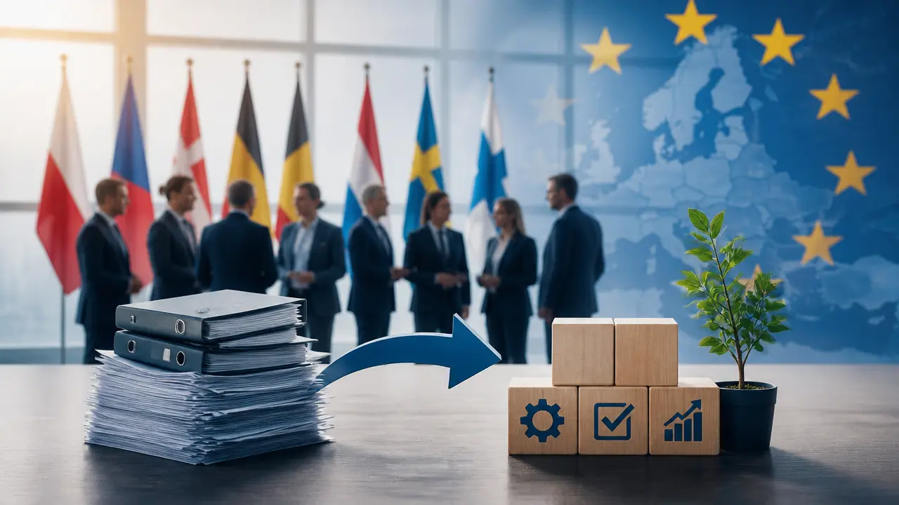 Ilustracja do artykułu: Polska i sześć krajów UE postulują uproszczenie unijnego prawa i ograniczenie biurokracji