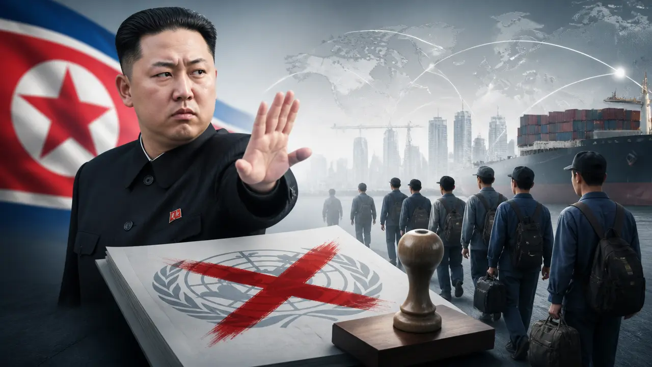 Ilustracja do artykułu: Korea Północna odrzuca raport o łamaniu sankcji ONZ jako „nielegalny”