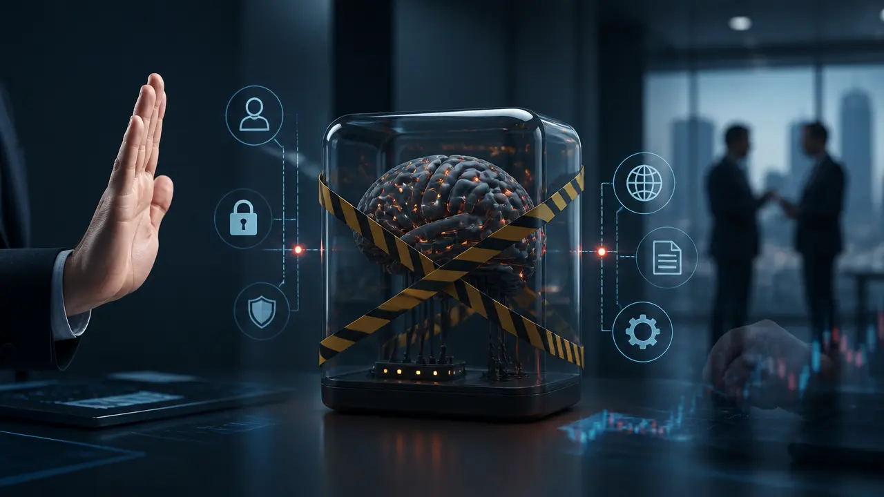 Ilustracja do artykułu: OpenAI odwołuje premierę GPT-6.1 Astra z powodu problemów z bezpieczeństwem i zgodnością