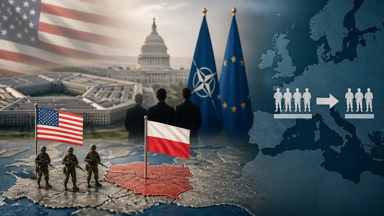 Ilustracja do artykułu: Pentagon rozważa stałą bazę wojsk USA w Polsce, liczba brygad w Europie spada