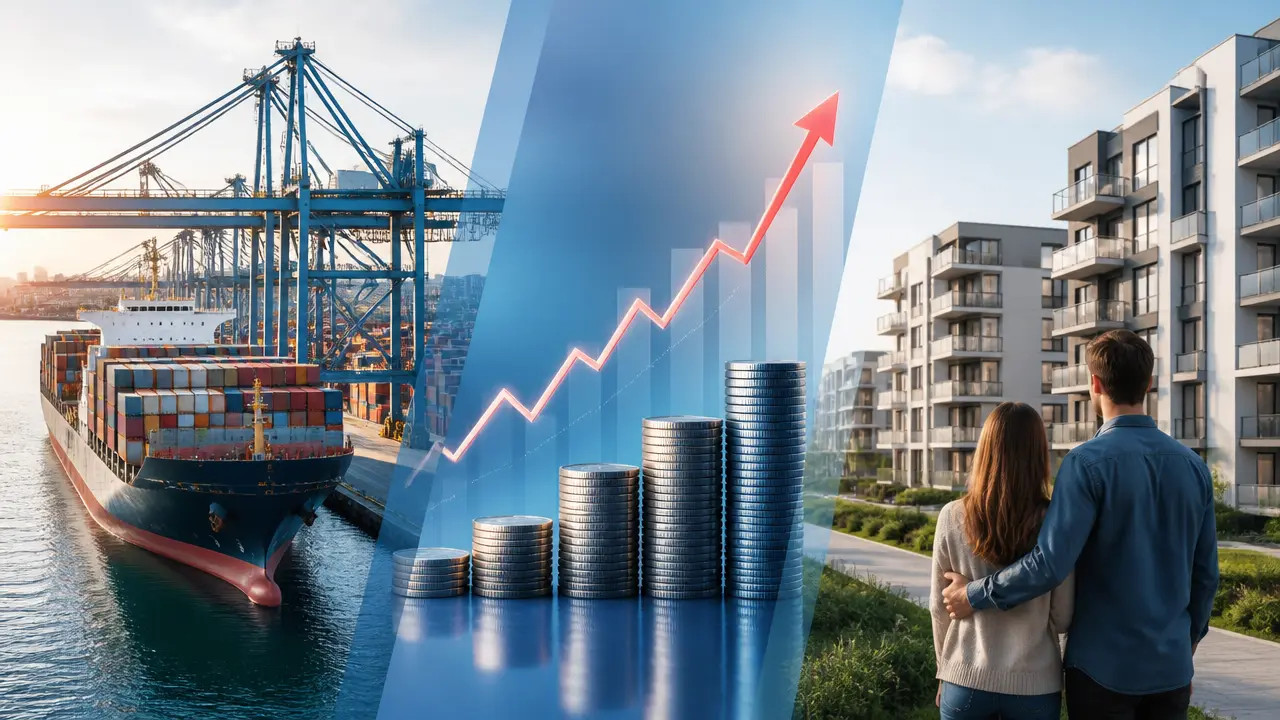 Ilustracja do artykułu: Port Gdańsk rośnie w siłę, inflacja w Polsce przekracza cel NBP, a deweloperzy zmieniają ofertę mieszkań