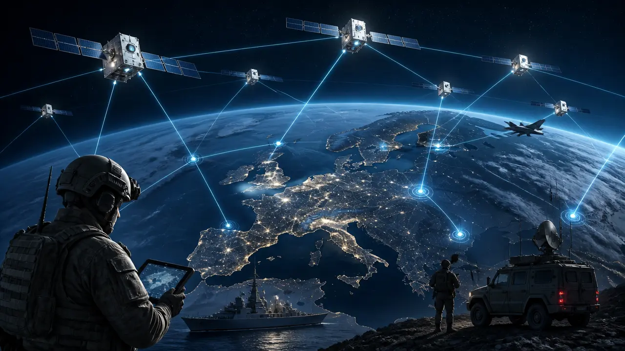 Ilustracja do artykułu: Iceye i Nokia tworzą europejską sieć satelitarną dla sektora obronnego