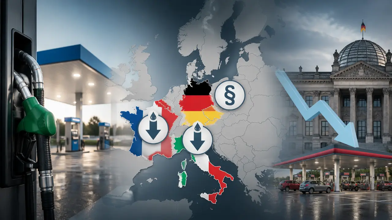 Ilustracja do artykułu: Obniżki cen paliw we Francji, Włoszech i Niemczech: różne modele działania