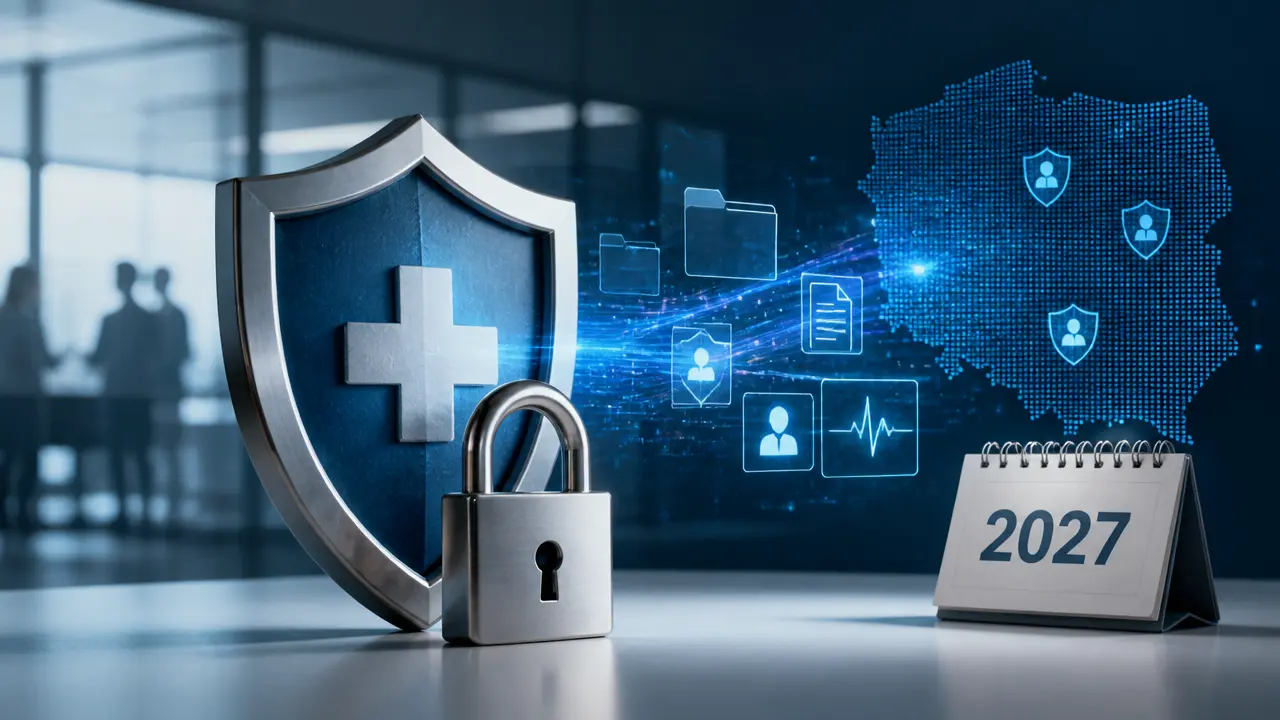 Ilustracja do artykułu: Cyber Piątka – nowe przepisy o ochronie danych medycznych od 2027 roku