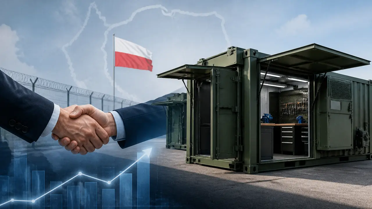 Ilustracja do artykułu: Zremb-Chojnice z nowym kontraktem na kontenery dla polskiej armii za ponad 4,8 mln zł
