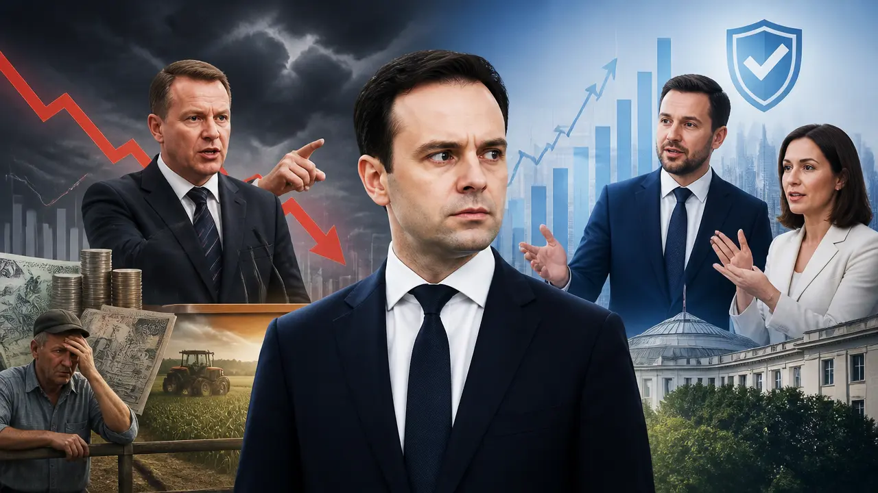 Ilustracja do artykułu: PiS składa wniosek o wotum nieufności dla ministra finansów Andrzeja Domańskiego