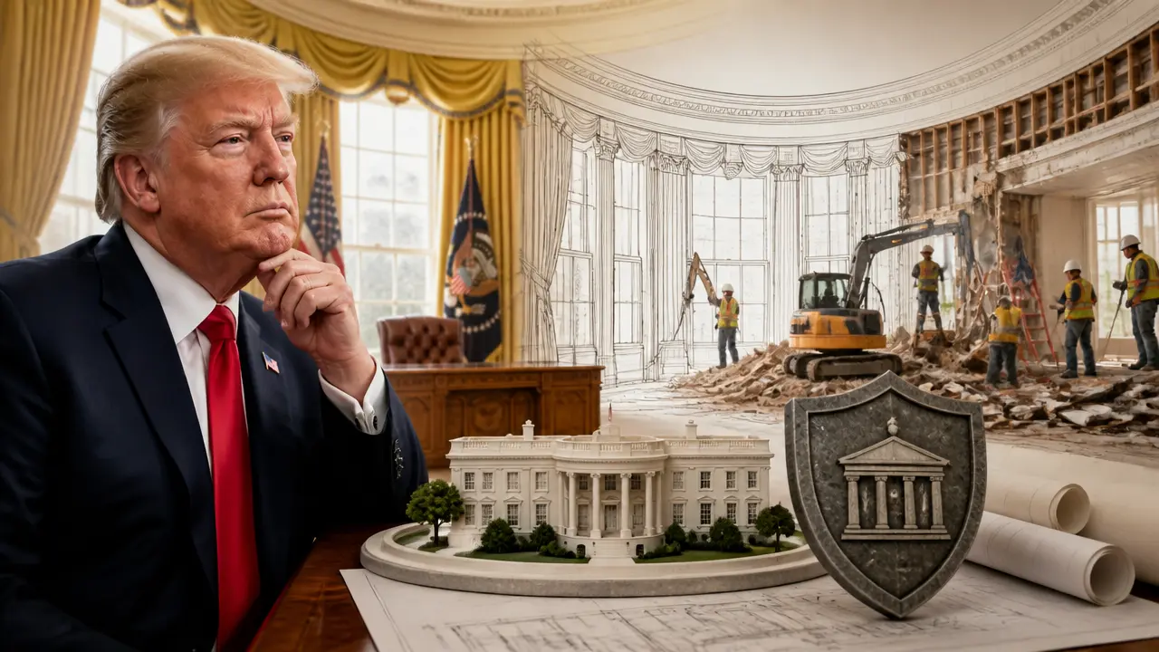 Ilustracja do artykułu: Donald Trump rozważa przebudowę Gabinetu Owalnego i nadanie mu statusu zabytku federalnego