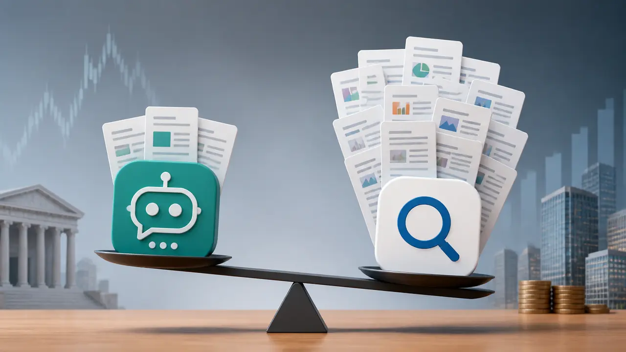Badanie: Chatboty AI dostarczają węższy zakres wiedzy niż Google