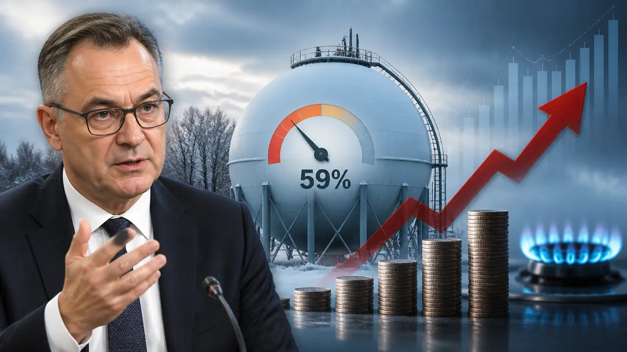 Ilustracja do artykułu: Prezes Bundesbanku o ryzyku inflacji z powodu niskich zapasów gazu w Niemczech