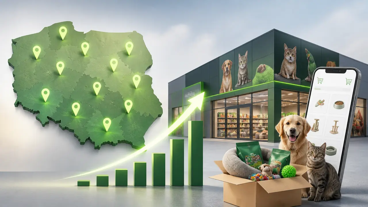Ilustracja do artykułu: Maxi Zoo planuje ekspansję w Polsce i rozwój sprzedaży internetowej do 2029 roku