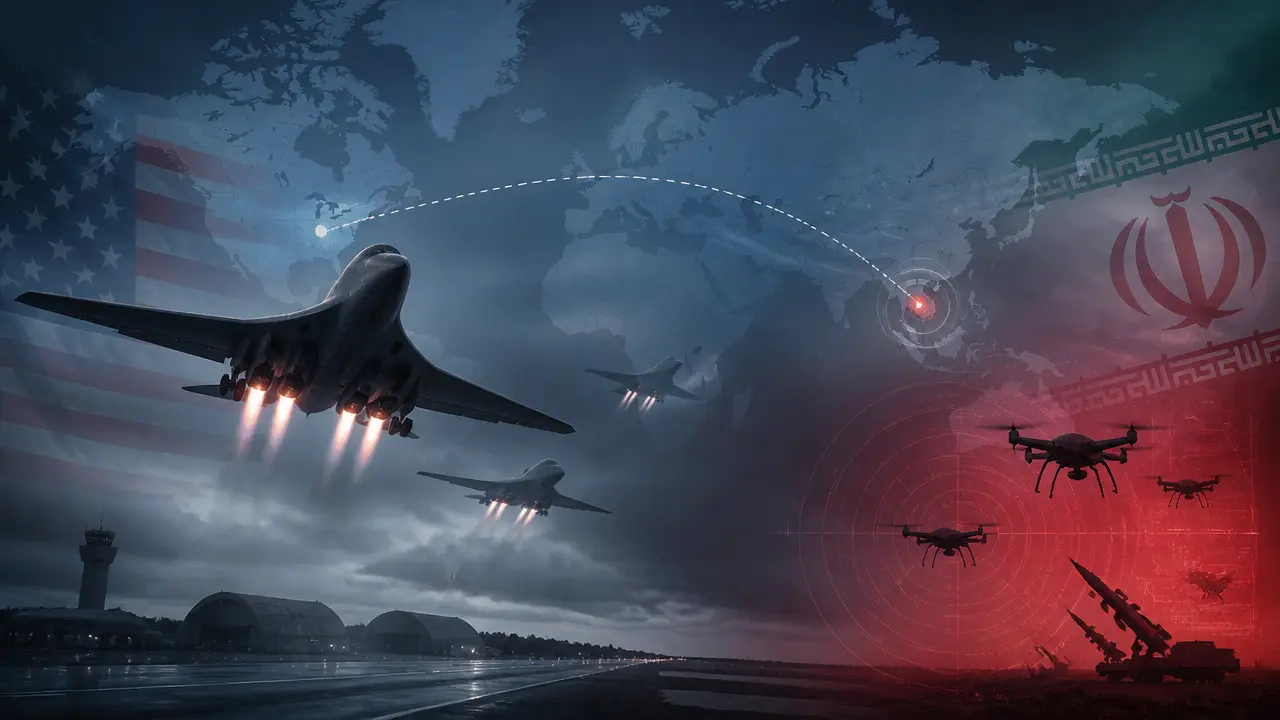 USA wycofały bombowce B-1 z bazy RAF Fairford z powodu zagrożenia atakiem Iranu